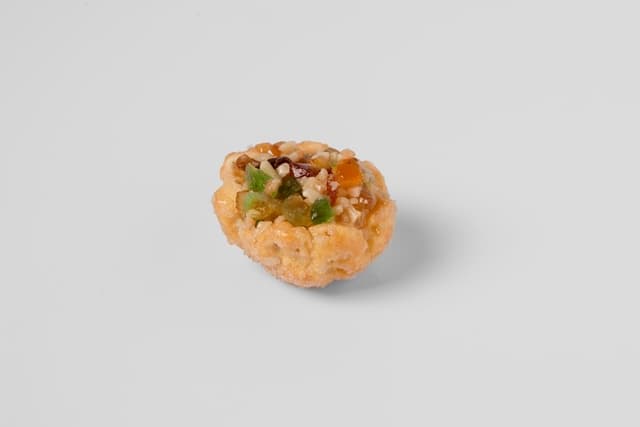 CESTITAS DE HOJALDRE  CREMA Y MUSICO