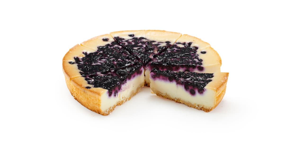 TARTA DE QUESO CON ARANDANOS