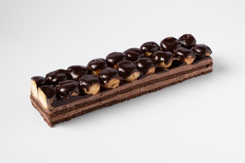 LINGOTE CHOCOLATE Y PROFITEROLES
